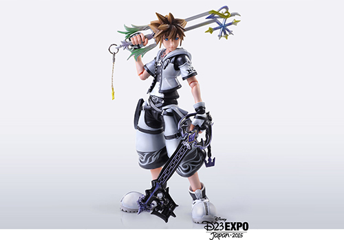 Signed Kingdom Hearts Print & Final Form Sora Play Arts Kai to be